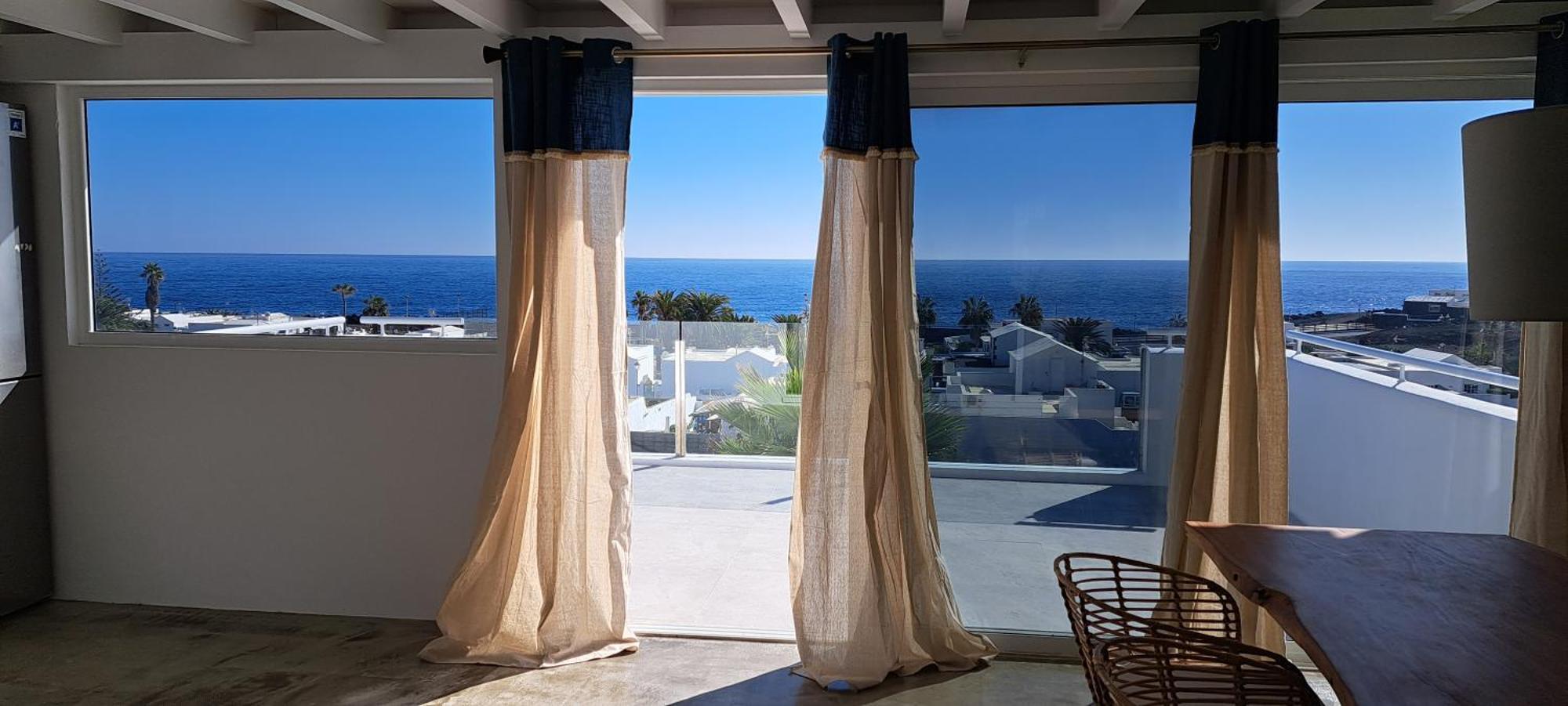 شقة Cocomar II ~ Ocean View Loft Guatiza المظهر الخارجي الصورة